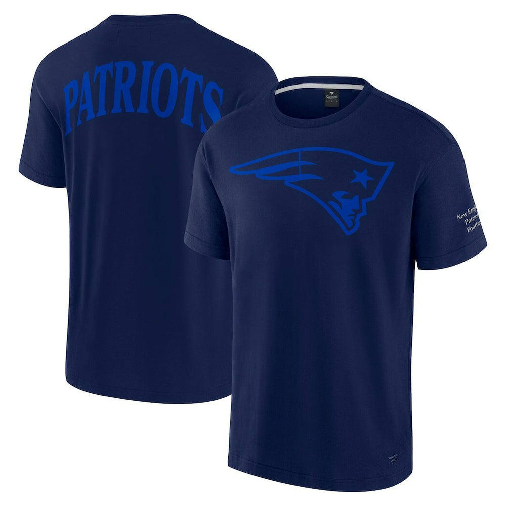 New England Patriots Unisex Elements Iconic T-Shirt - Navy T-shirts