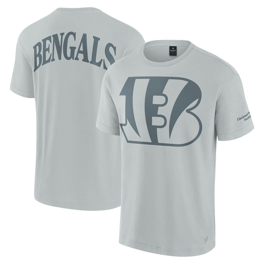 Cincinnati Bengals Unisex Elements Iconic T-Shirt - Gray T-shirts