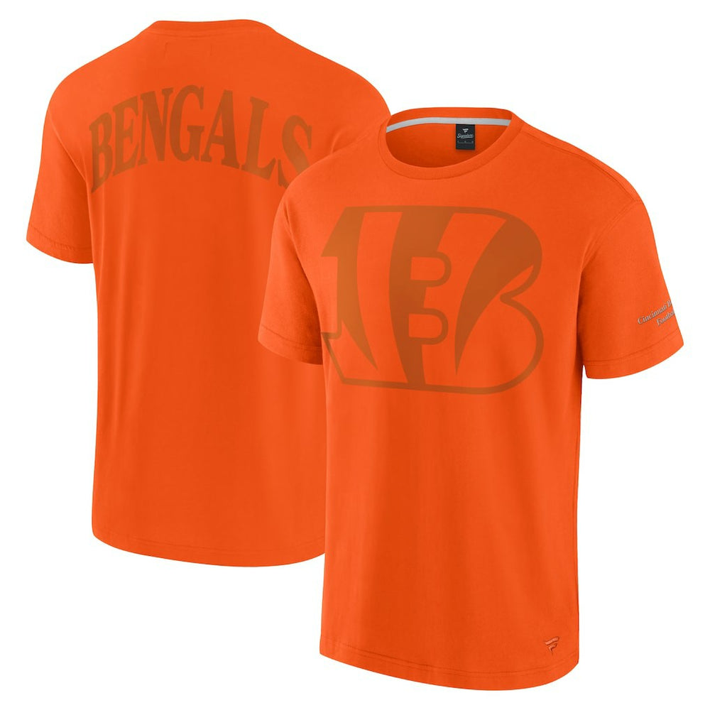 Cincinnati Bengals Unisex Elements Iconic T-Shirt - Orange T-shirts