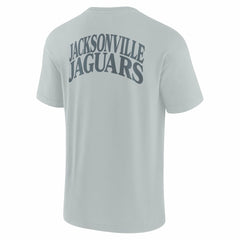 Jacksonville Jaguars Unisex Elements Iconic T-Shirt - Gray T-shirts