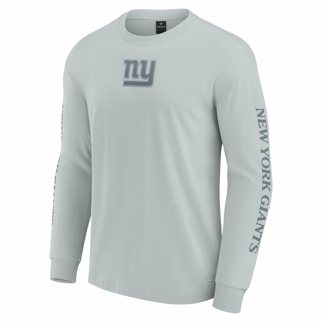 New York Giants Unisex Elements Strive Long Sleeve T-Shirt - Gray T-shirts