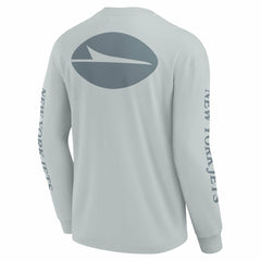 New York Jets Unisex Elements Strive Long Sleeve T-Shirt - Gray T-shirts