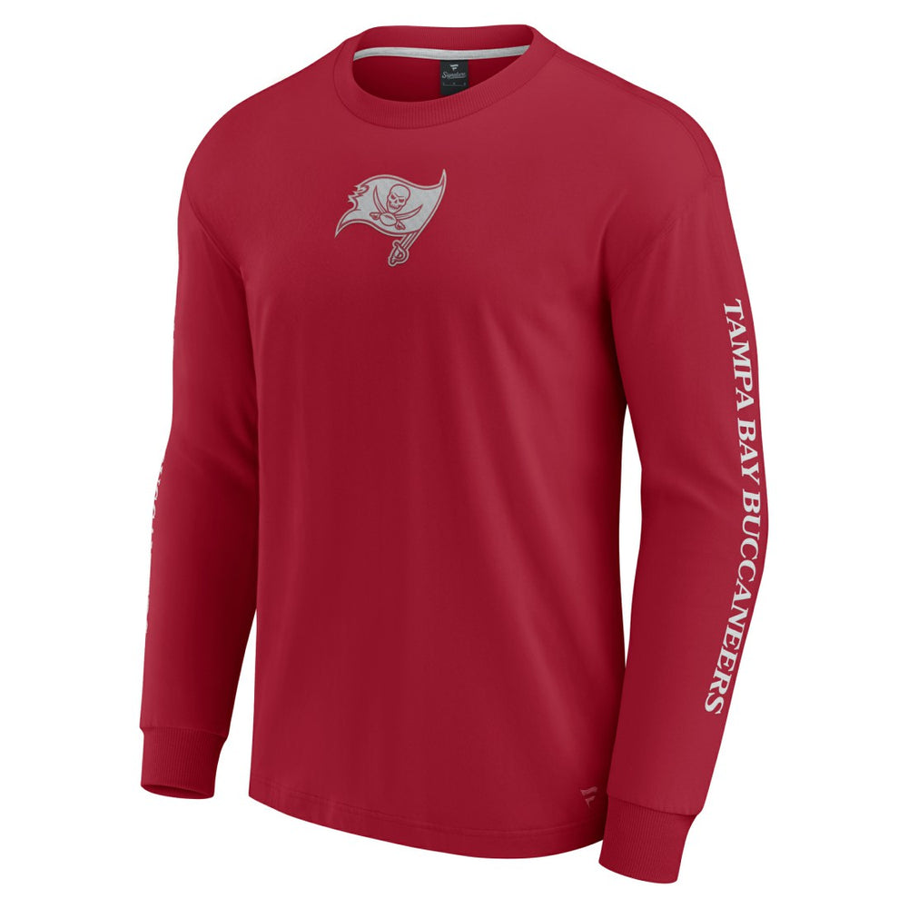 Tampa Bay Buccaneers Unisex Elements Strive Long Sleeve T-Shirt - Red T-shirts