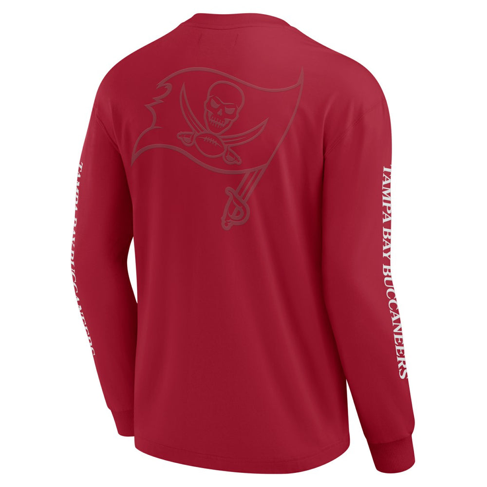 Tampa Bay Buccaneers Unisex Elements Strive Long Sleeve T-Shirt - Red T-shirts
