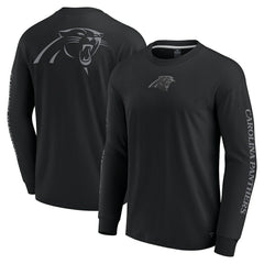 Carolina Panthers Unisex Elements Strive Long Sleeve T-Shirt - Black T-shirts