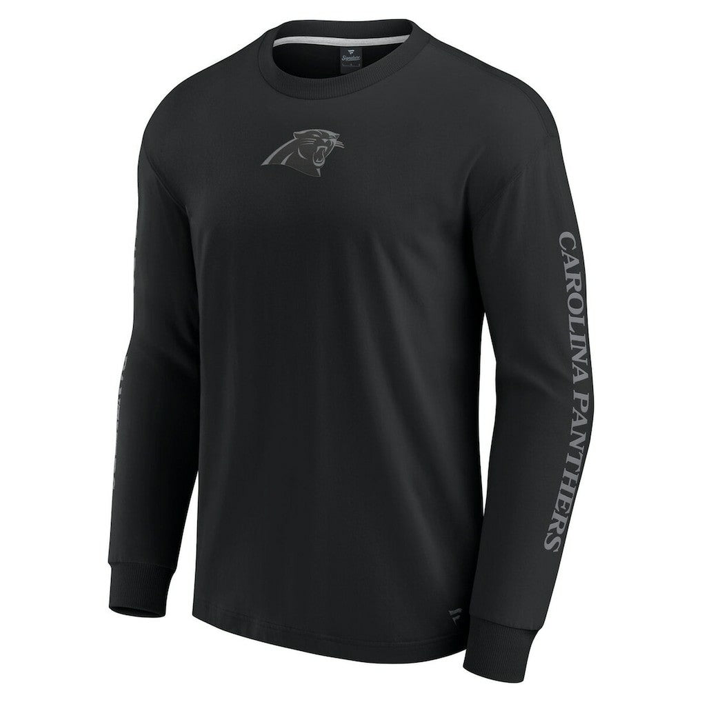 Carolina Panthers Unisex Elements Strive Long Sleeve T-Shirt - Black T-shirts
