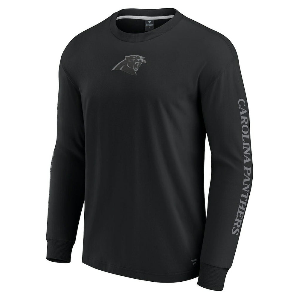Carolina Panthers Unisex Elements Strive Long Sleeve T-Shirt - Black T-shirts