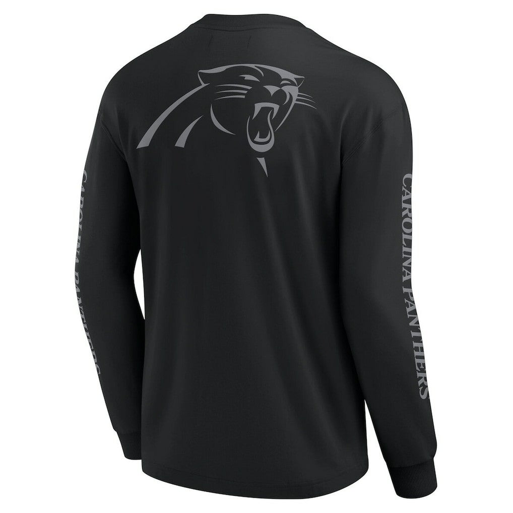 Carolina Panthers Unisex Elements Strive Long Sleeve T-Shirt - Black T-shirts