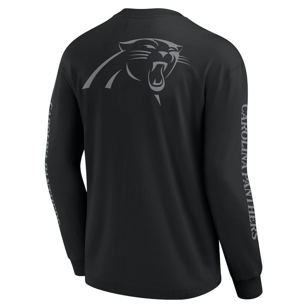 Carolina Panthers Unisex Elements Strive Long Sleeve T-Shirt - Black T-shirts