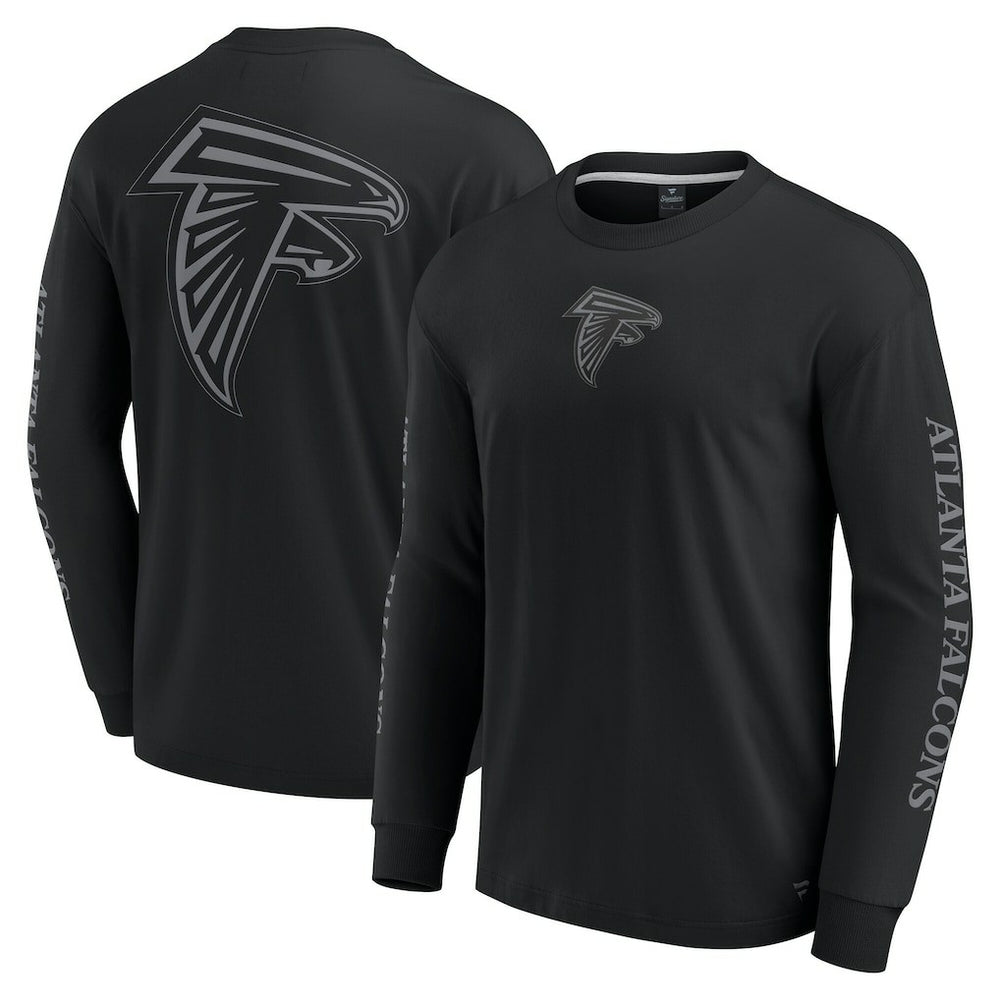 Atlanta Falcons Unisex Elements Strive Long Sleeve T-Shirt - Black T-shirts
