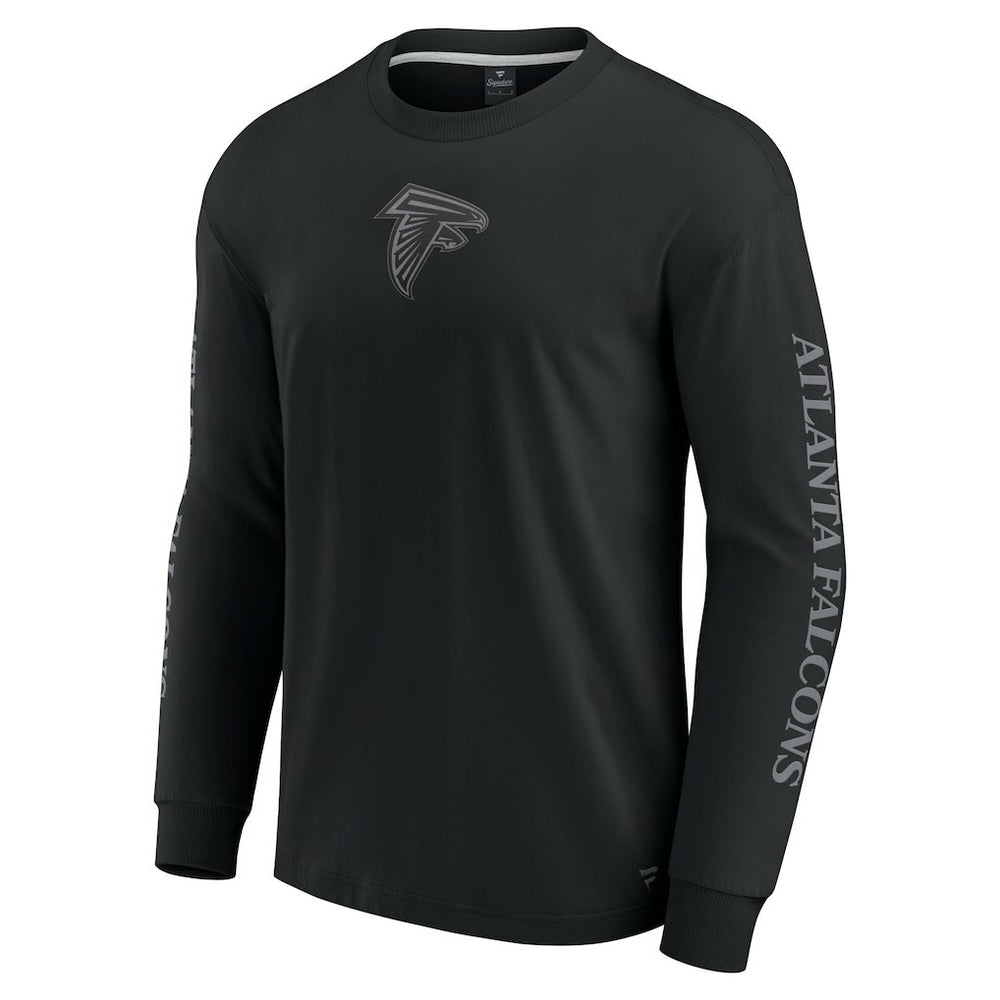 Atlanta Falcons Unisex Elements Strive Long Sleeve T-Shirt - Black T-shirts