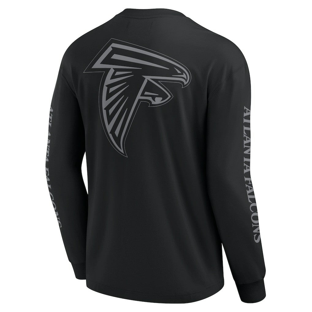 Atlanta Falcons Unisex Elements Strive Long Sleeve T-Shirt - Black T-shirts