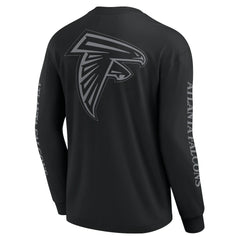 Atlanta Falcons Unisex Elements Strive Long Sleeve T-Shirt - Black T-shirts