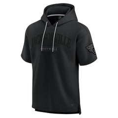 Jacksonville Jaguars Unisex Elements Ready Short Sleeve Pullover Hoodie - Black Hoodies