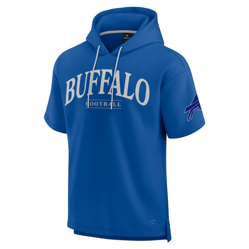 Buffalo Bills Unisex Elements Ready Short Sleeve Pullover Hoodie - Royal Hoodies