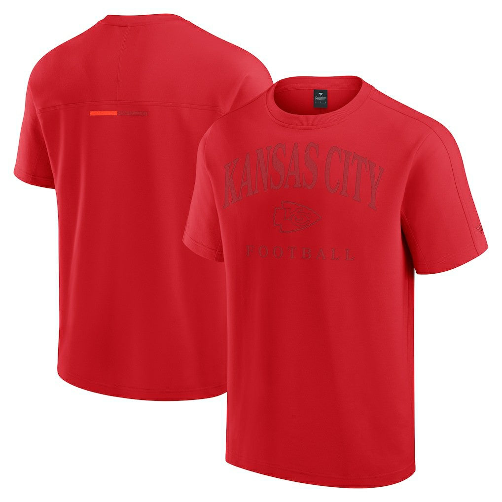 Kansas City Chiefs Unisex Elements Flex Tri-Blend T-Shirt - Red T-shirts