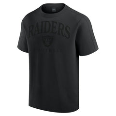 Las Vegas Raiders Unisex Elements Flex Tri-Blend T-Shirt - Black T-shirts