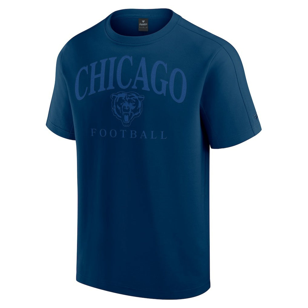 Chicago Bears Unisex Elements Flex Tri-Blend T-Shirt - Navy T-shirts