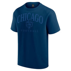 Chicago Bears Unisex Elements Flex Tri-Blend T-Shirt - Navy T-shirts
