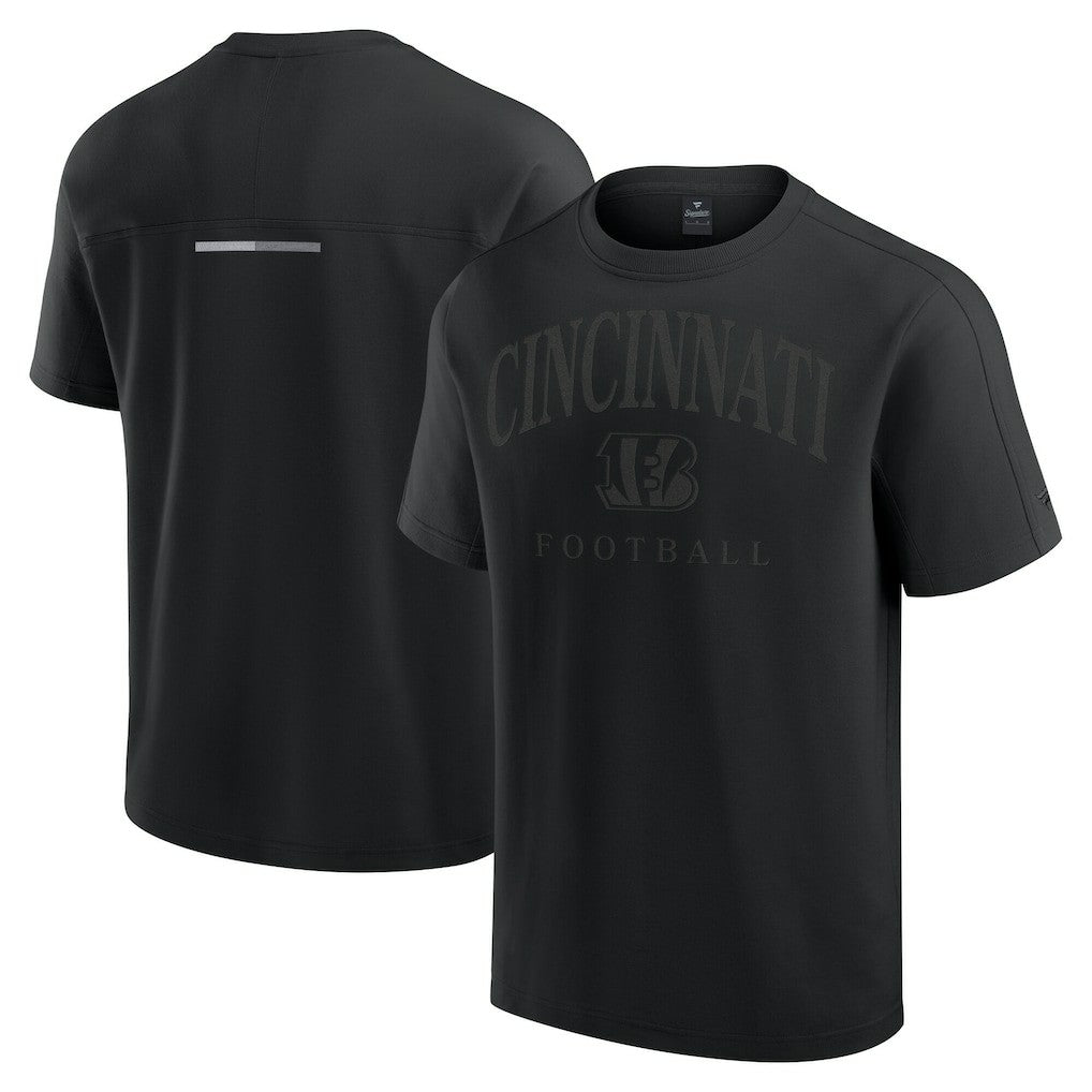 Cincinnati Bengals Unisex Elements Flex Tri-Blend T-Shirt - Black T-shirts