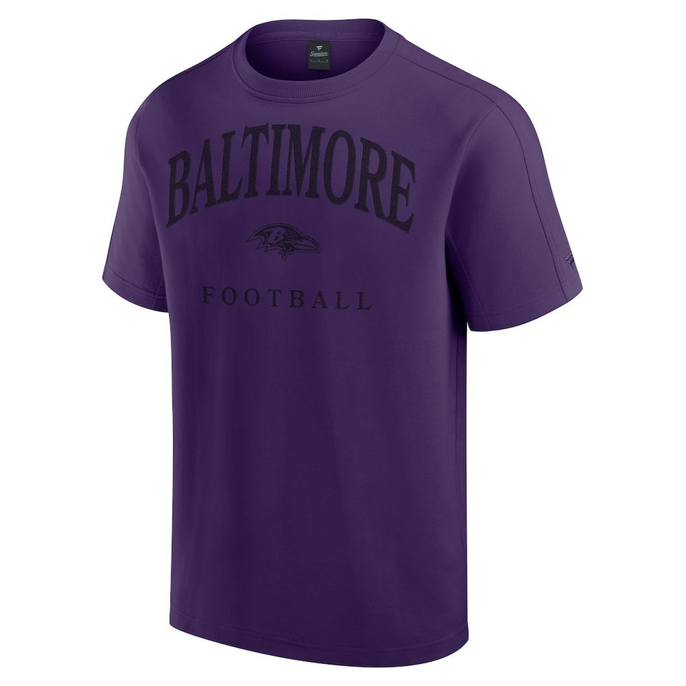 Baltimore Ravens Unisex Elements Flex Tri-Blend T-Shirt - Purple T-shirts
