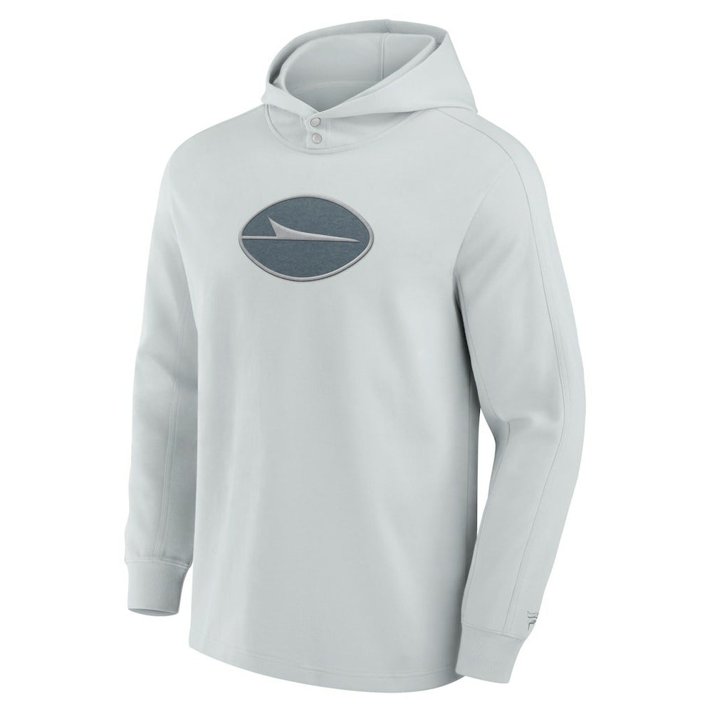 New York Jets Elements Blaze Tri-Blend Long Sleeve Hoodie T-Shirt - Gray Hoodies