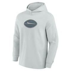 New York Jets Elements Blaze Tri-Blend Long Sleeve Hoodie T-Shirt - Gray Hoodies