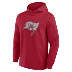 Tampa Bay Buccaneers Elements Blaze Tri-Blend Long Sleeve Hoodie T-Shirt - Red Hoodies