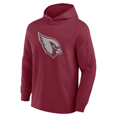 Arizona Cardinals Elements Blaze Tri-Blend Long Sleeve Hoodie T-Shirt - Cardinal Hoodies