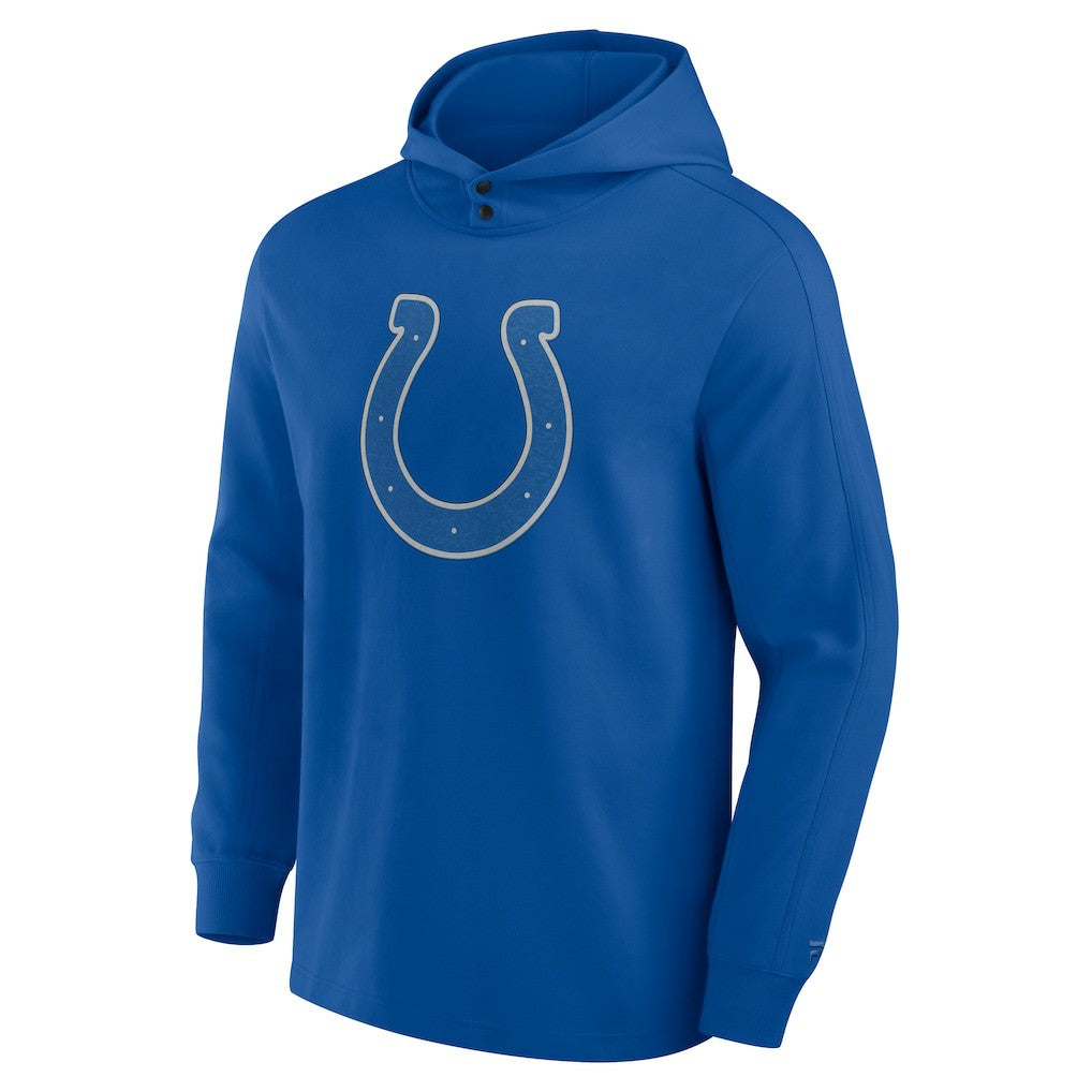 Indianapolis Colts Elements Blaze Tri-Blend Long Sleeve Hoodie T-Shirt - Royal Hoodies