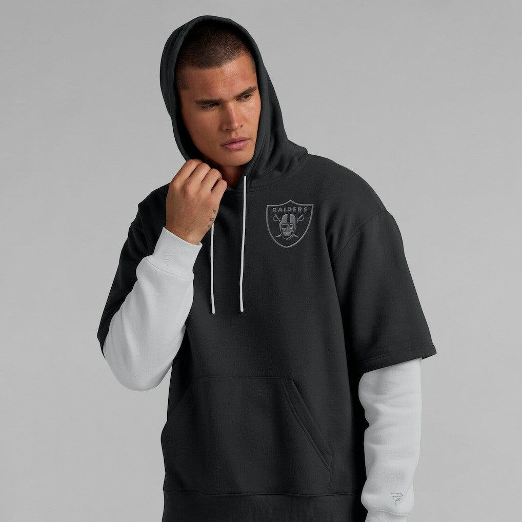 Las Vegas Raiders Unisex Sleek Elements Pullover Hoodie - Black Hoodies
