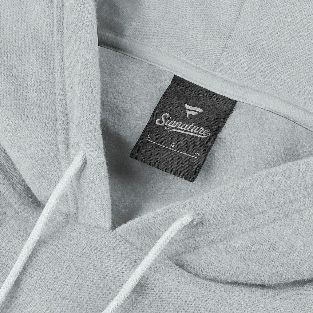 Las Vegas Raiders Unisex Sleek Elements Pullover Hoodie - Gray Hoodies