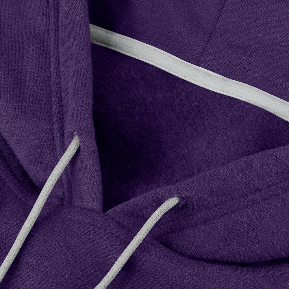 Minnesota Vikings Unisex Sleek Elements Pullover Hoodie - Purple Hoodies