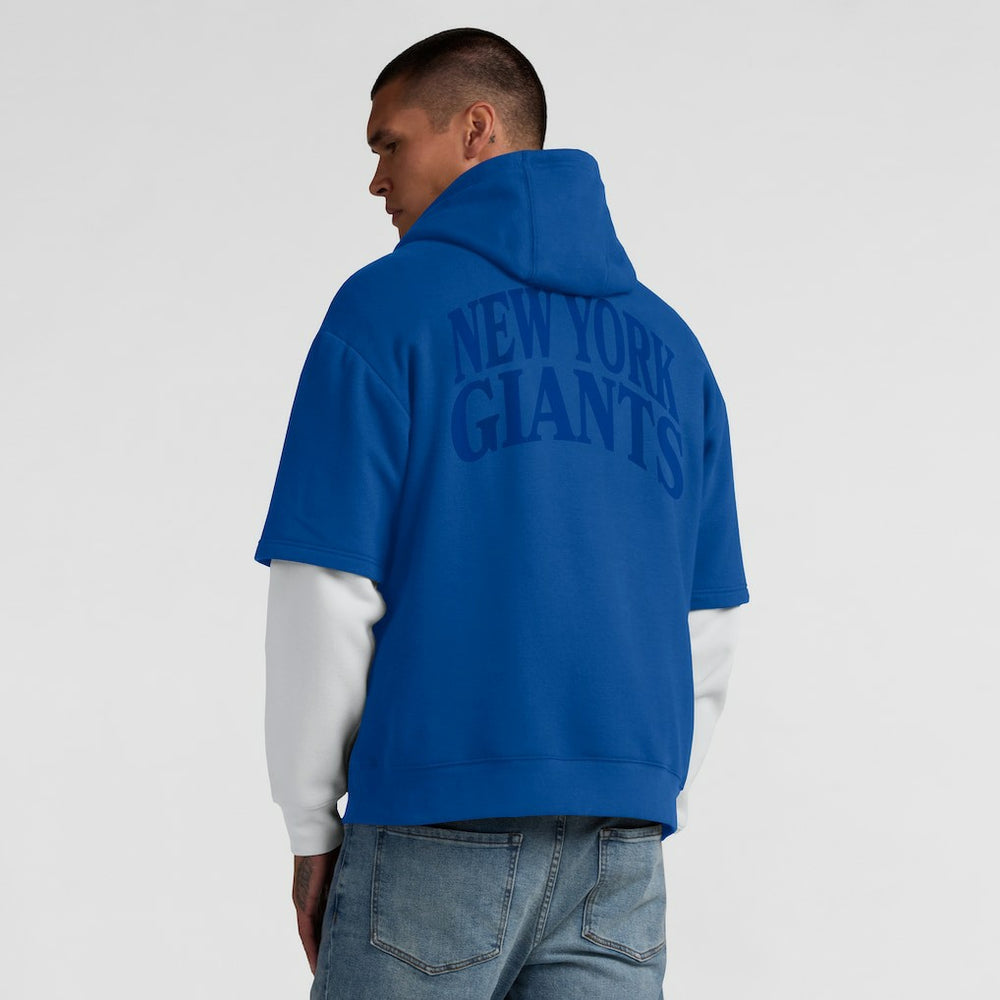 New York Giants Unisex Sleek Elements Pullover Hoodie - Royal Hoodies