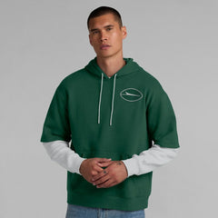 New York Jets Unisex Sleek Elements Pullover Hoodie - Green Hoodies