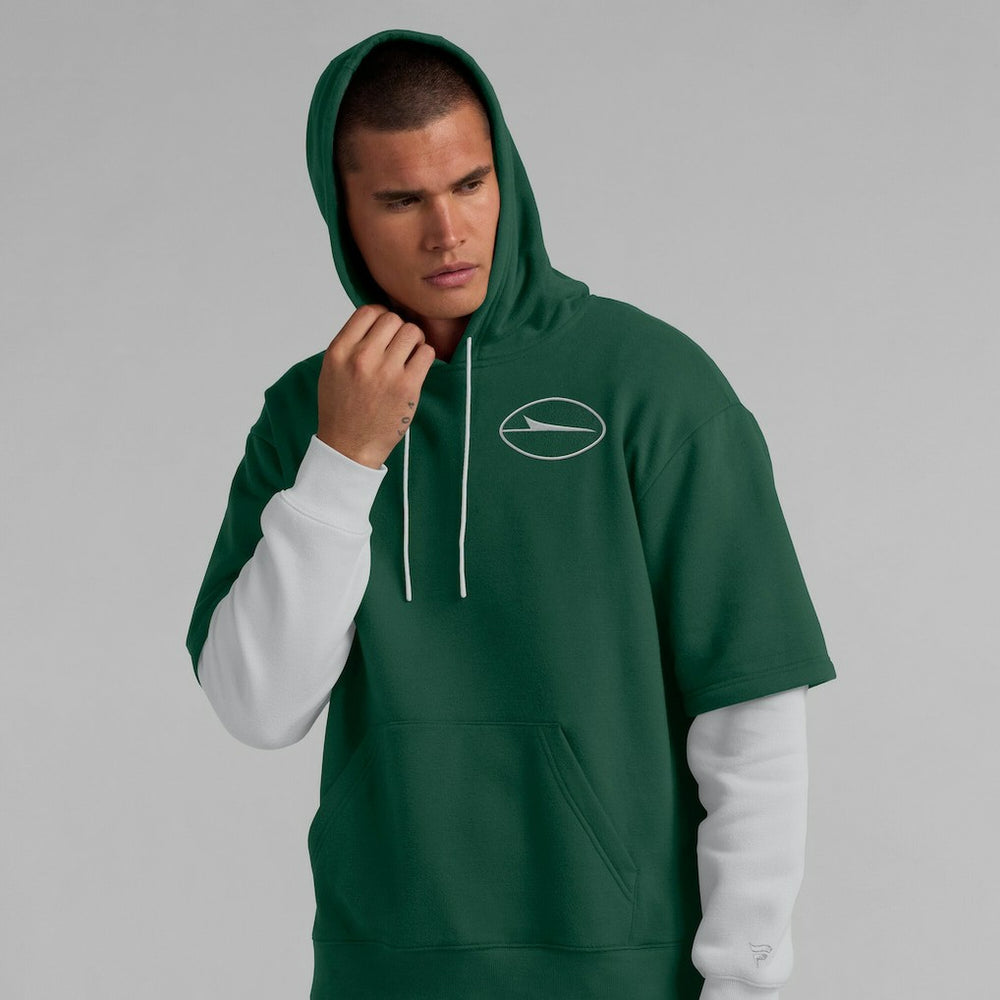 New York Jets Unisex Sleek Elements Pullover Hoodie - Green Hoodies