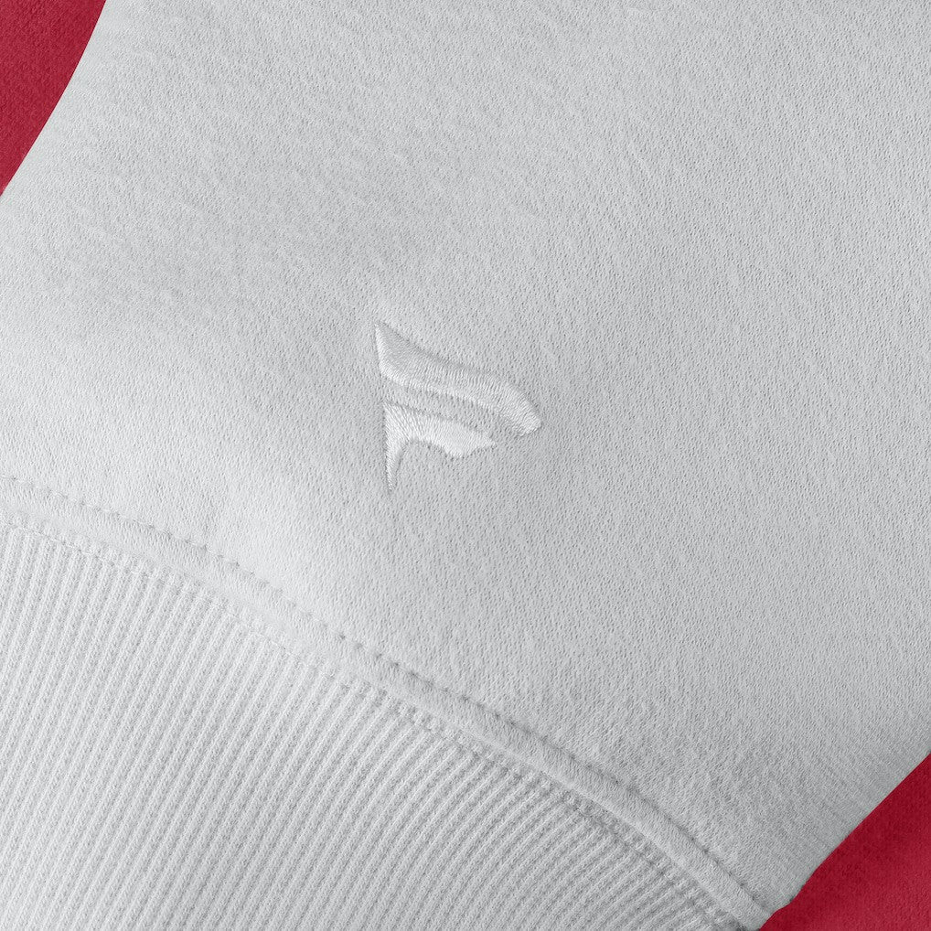 San Francisco 49ers Unisex Sleek Elements Pullover Hoodie - Scarlet Hoodies
