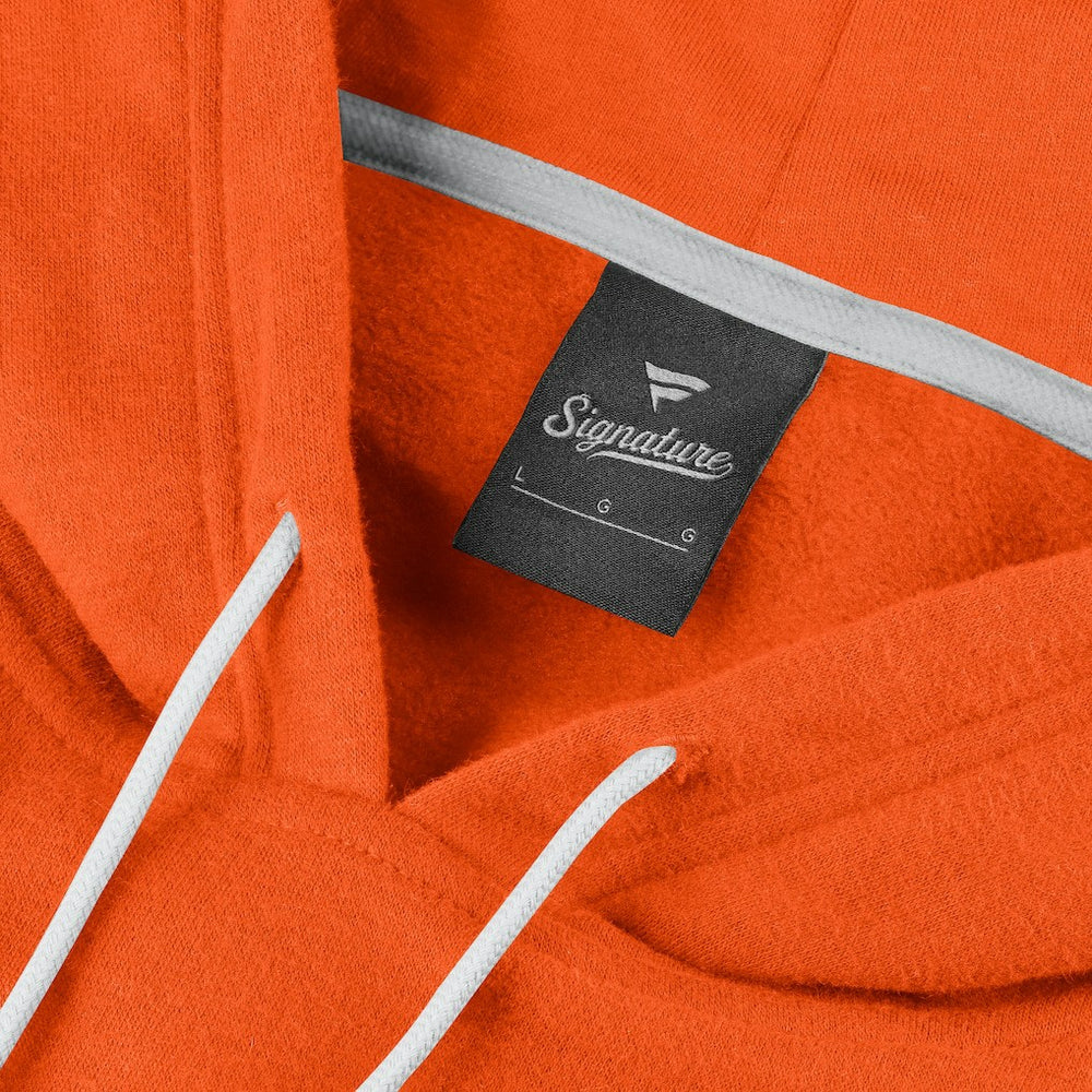Cincinnati Bengals Unisex Sleek Elements Pullover Hoodie - Orange Hoodies