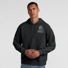 Cleveland Browns Unisex Sleek Elements Pullover Hoodie - Black Hoodies