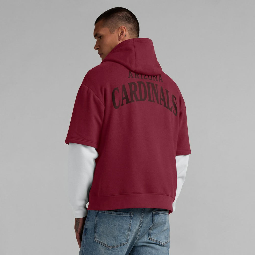 Arizona Cardinals Unisex Sleek Elements Pullover Hoodie - Cardinal Hoodies