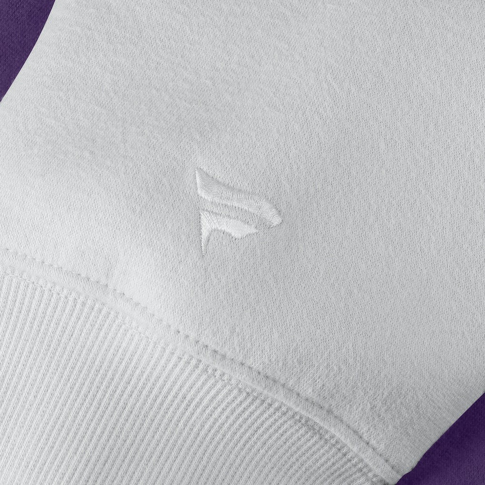 Baltimore Ravens Unisex Sleek Elements Pullover Hoodie - Purple Hoodies