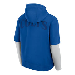 Indianapolis Colts Unisex Sleek Elements Pullover Hoodie - Royal Hoodies