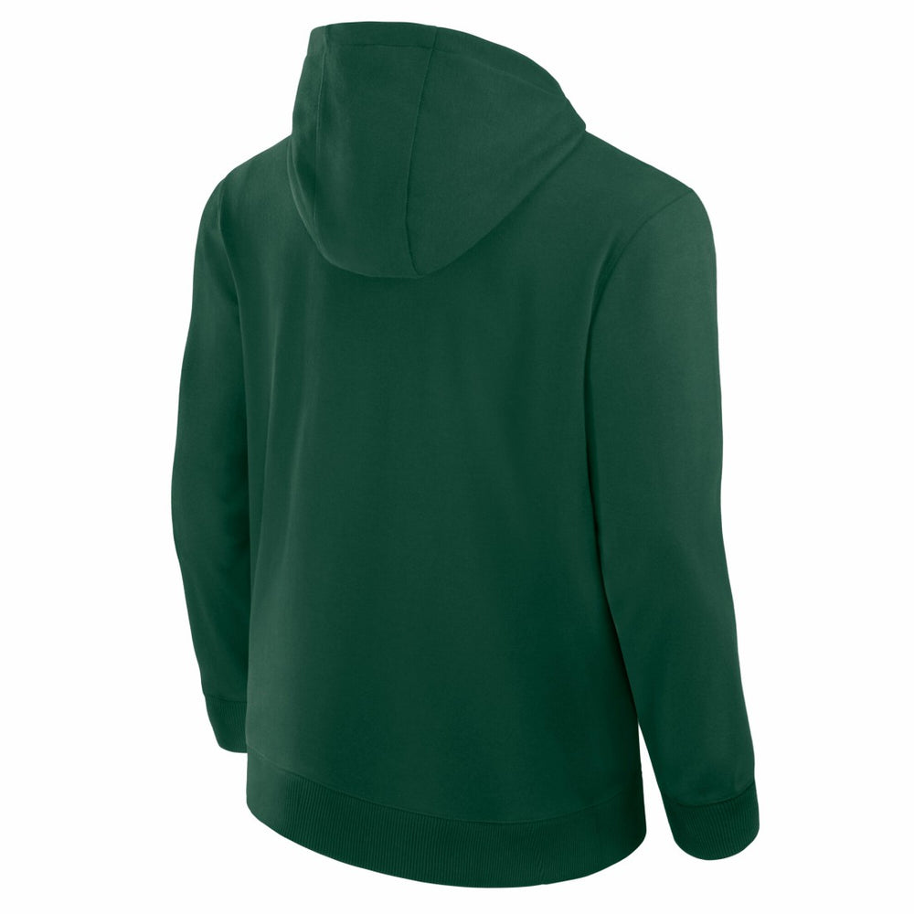 Green Bay Packers Unisex Front Office Full-Zip Hoodie - Green Hoodies
