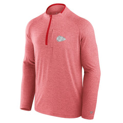 Kansas City Chiefs Unisex Front Office Performance Primary Quarter-Zip Jacket - Red Jackets