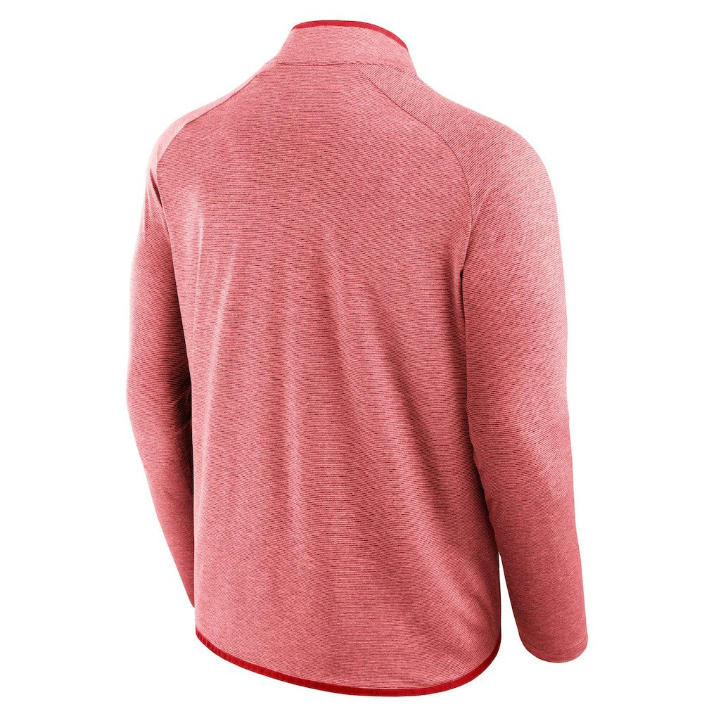Kansas City Chiefs Unisex Front Office Performance Primary Quarter-Zip Jacket - Red Jackets