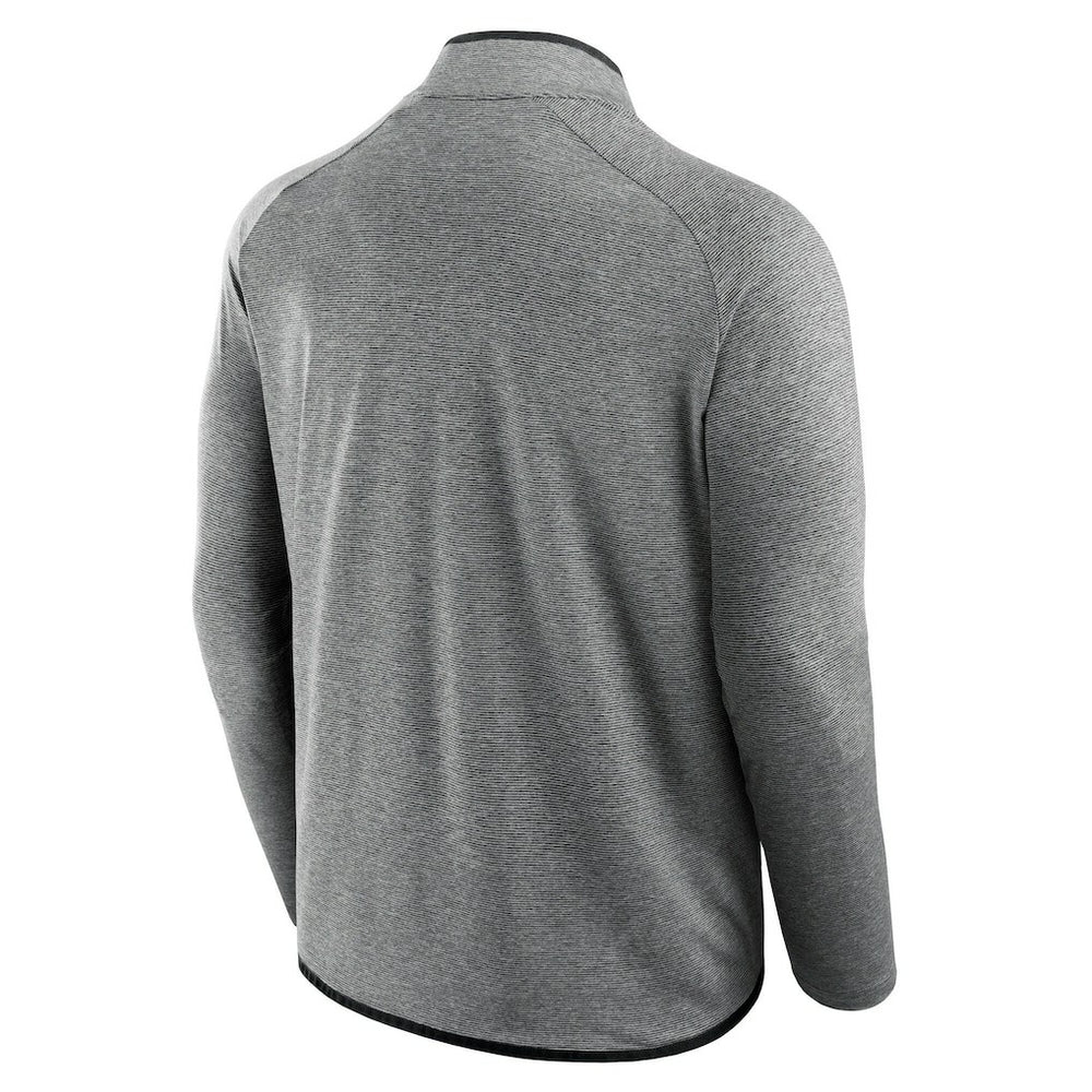 Miami Dolphins Unisex Front Office Performance Primary Quarter-Zip Jacket - Charcoal Jackets