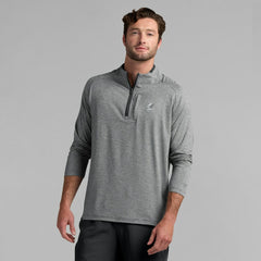 Miami Dolphins Unisex Front Office Performance Primary Quarter-Zip Jacket - Charcoal Jackets
