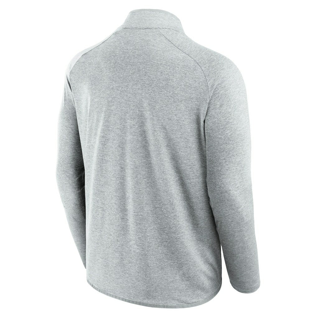 Minnesota Vikings Unisex Front Office Performance Primary Quarter-Zip Jacket - Gray Jackets