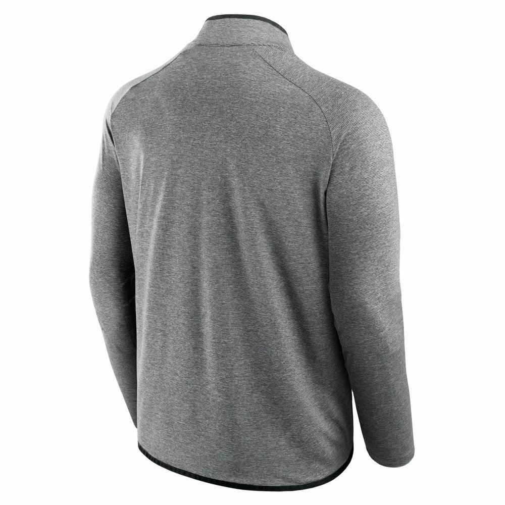 New York Jets Unisex Front Office Performance Primary Quarter-Zip Jacket - Charcoal Jackets