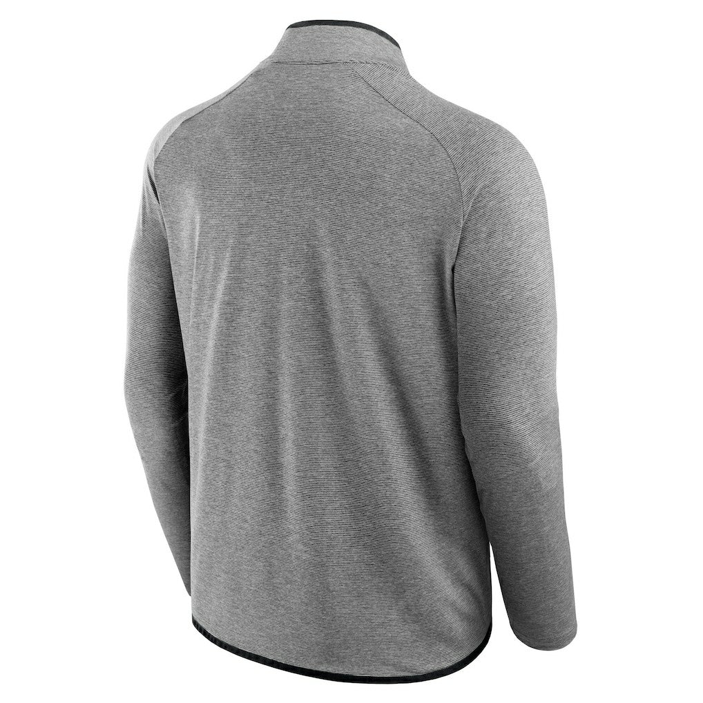 Pittsburgh Steelers Unisex Front Office Performance Primary Quarter-Zip Jacket - Charcoal Jackets